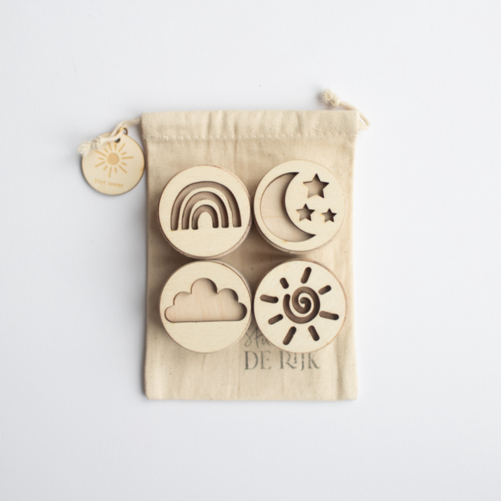 klei stempels, klei stempel, stempels voor klei, houten stempels, stempelset