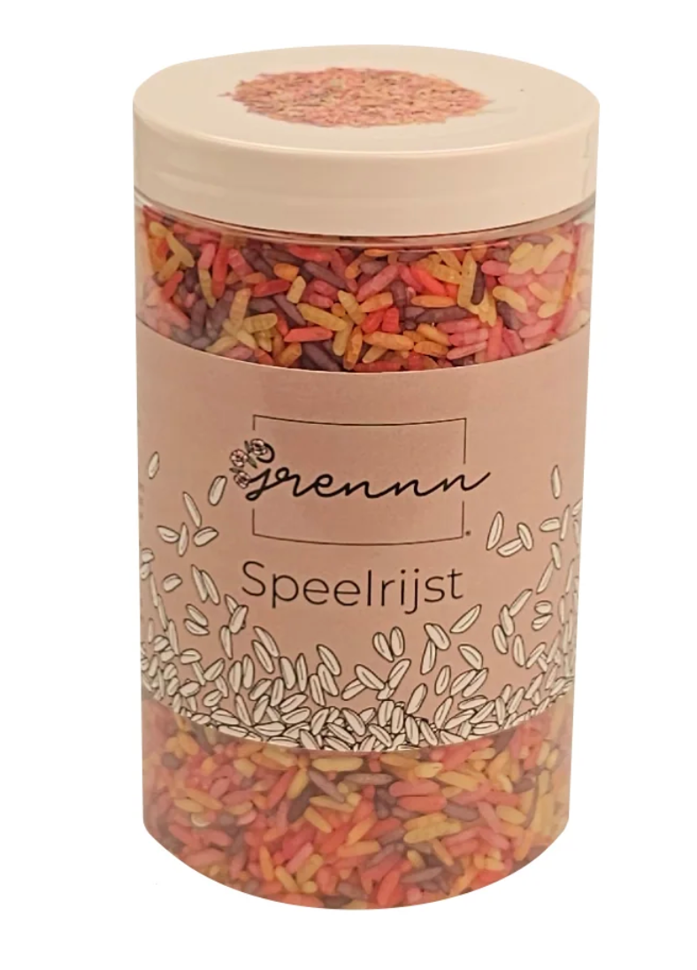 Speelrijst - fruit mix