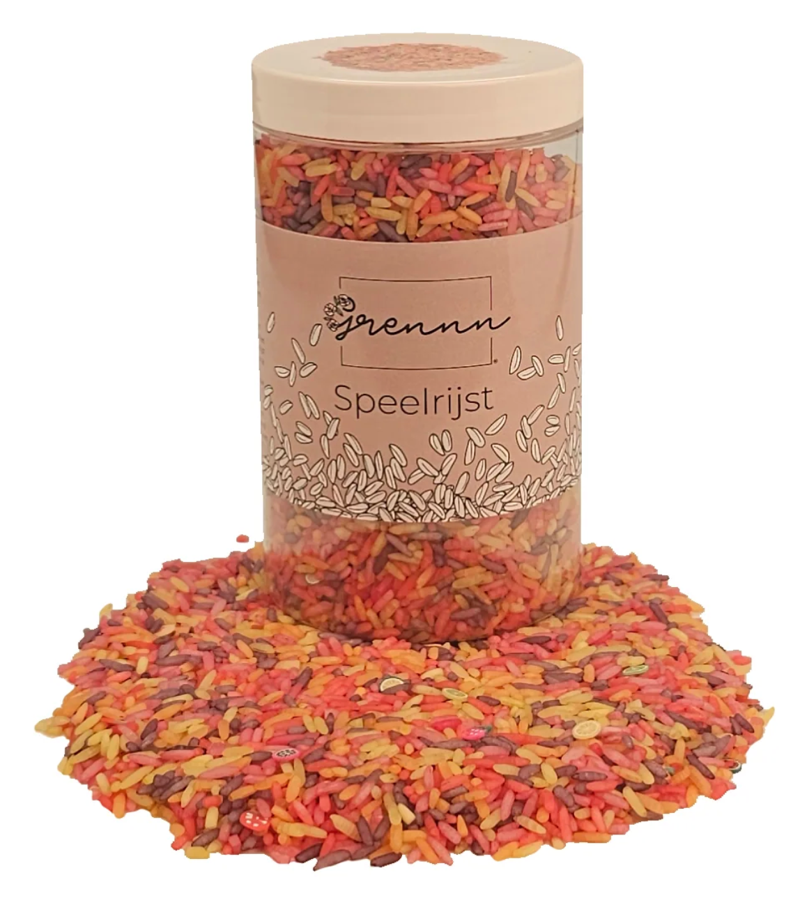 Speelrijst - fruit mix