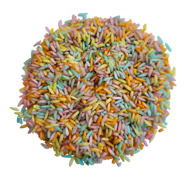 Speelrijst - pastel mix