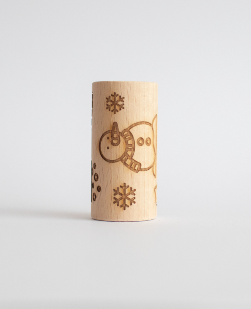 Houten roller - winter