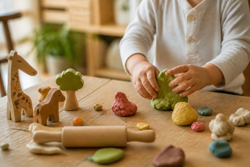 Eco-logisch alternatief voor creatief kinderspeelgoed