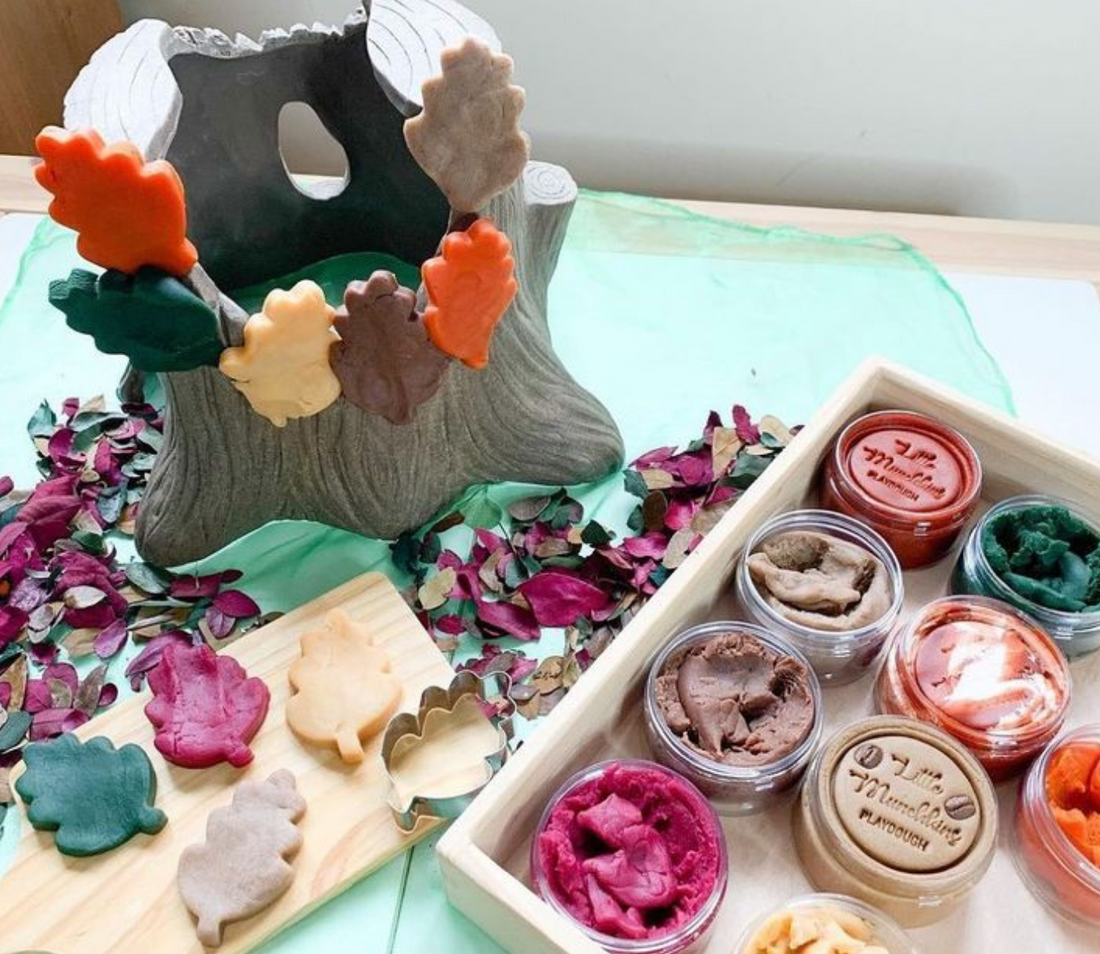 kleien met kinderen, little munchkins klei, natuurlijke klei, little munchkins playdough