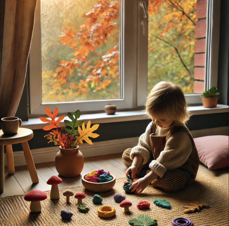 klei voor kinderen, speelklei, natuurlijke klei, kleien met peuters