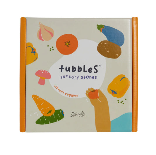 Olli Ella - Tubbles Sensory Play - Vibrant Veggies