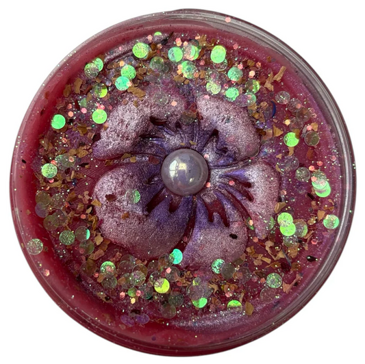 Natuurlijke klei - flower power