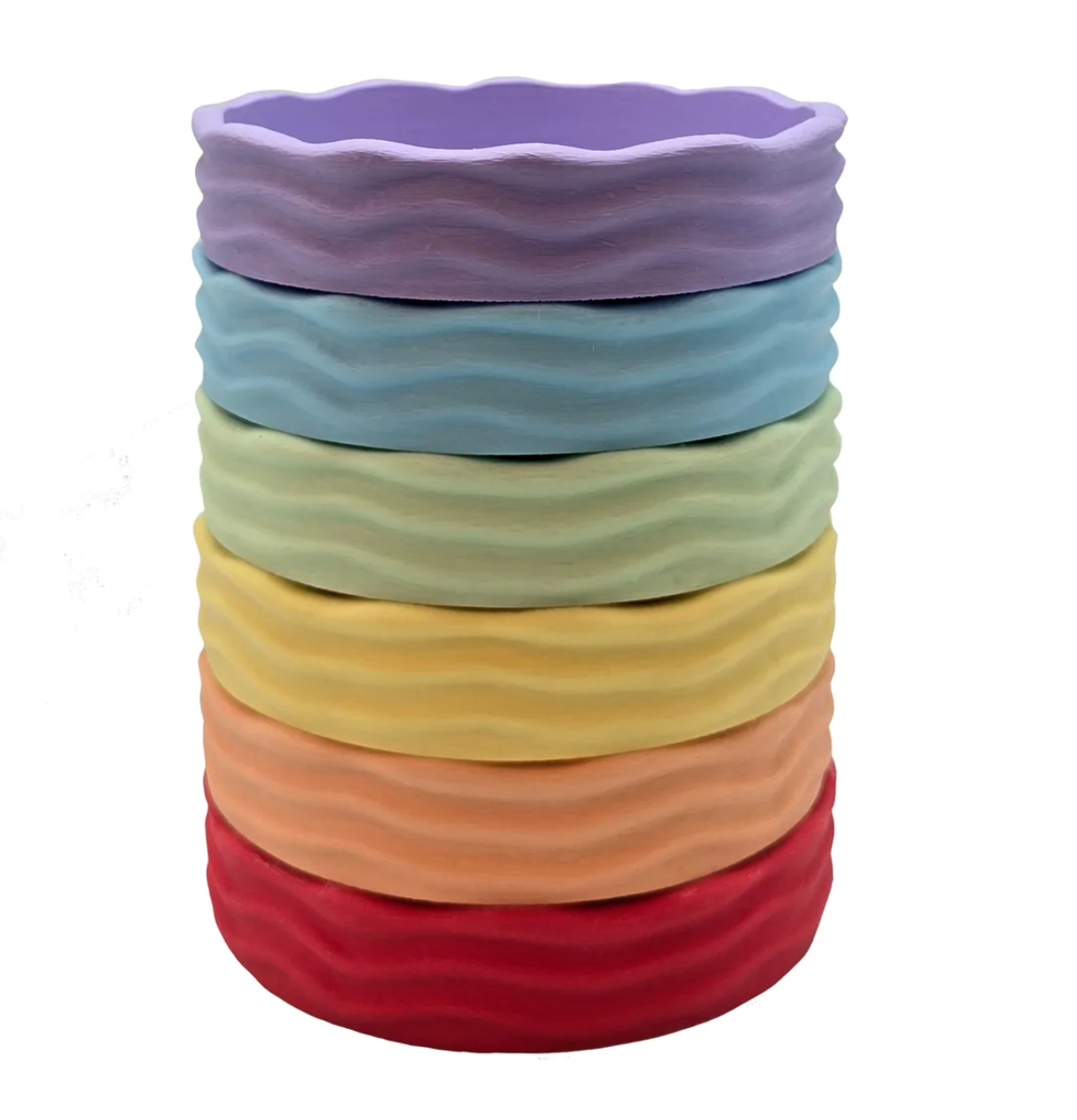 Grennn 'Wave' pastelbakjes set