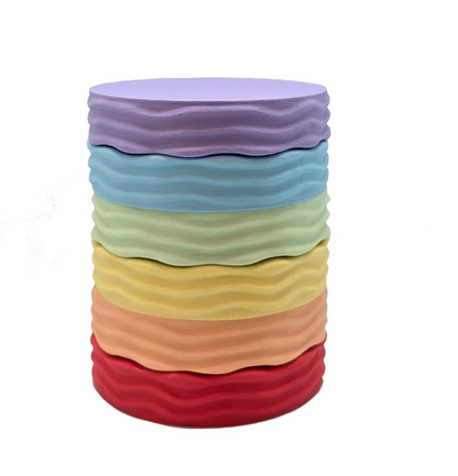 Grennn 'Wave' pastelbakjes set