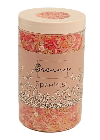 Speelrijst - pink flower mix