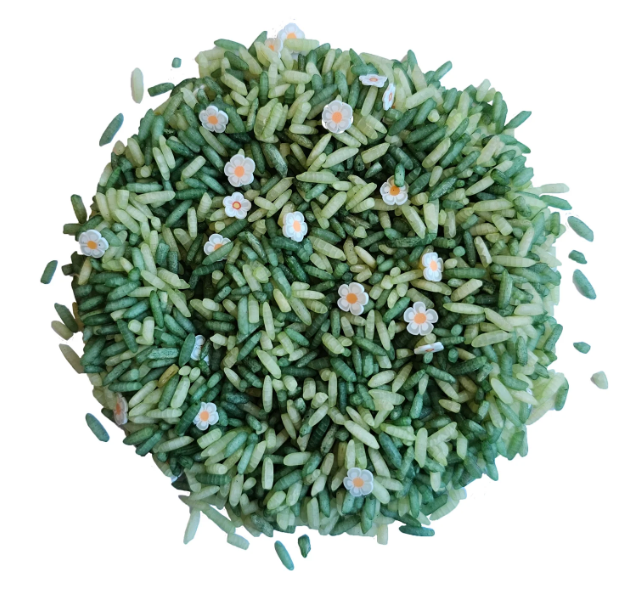 Speelrijst - white flower mix