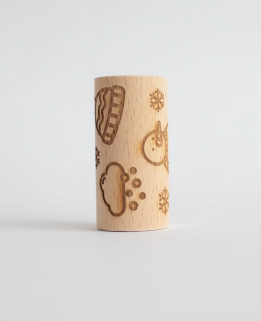 Houten roller - winter