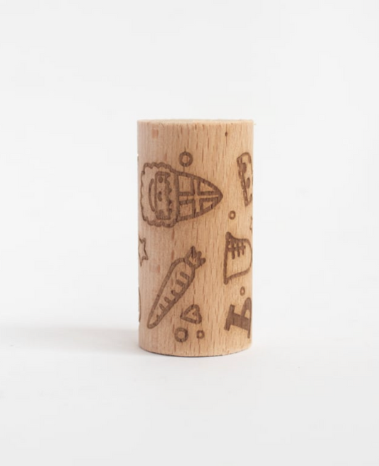 Houten roller - Sinterklaas