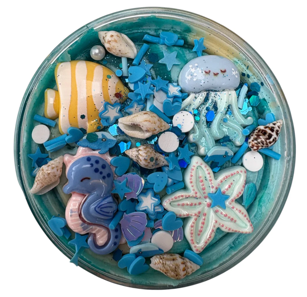 Natuurlijke klei - deep blue sea