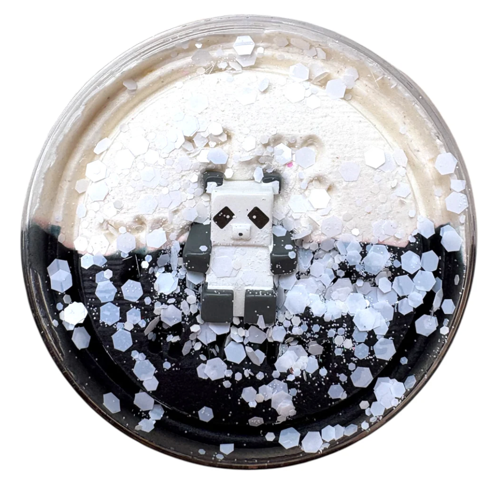 Natuurlijke klei - panda cube