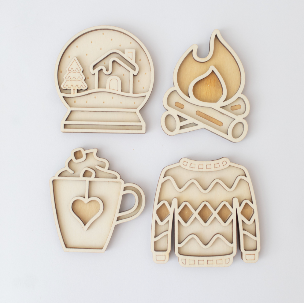 Mini speelset - cozy winter
