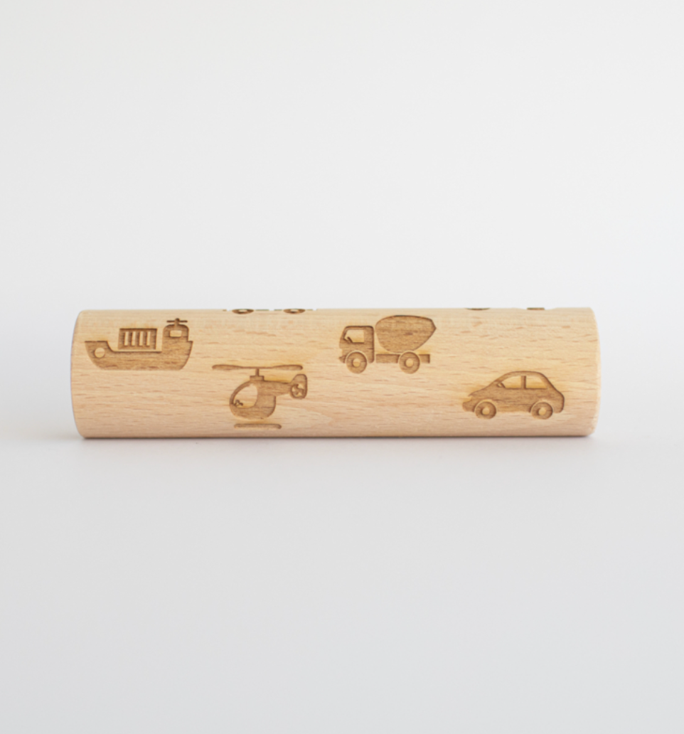 Houten roller - voertuigen