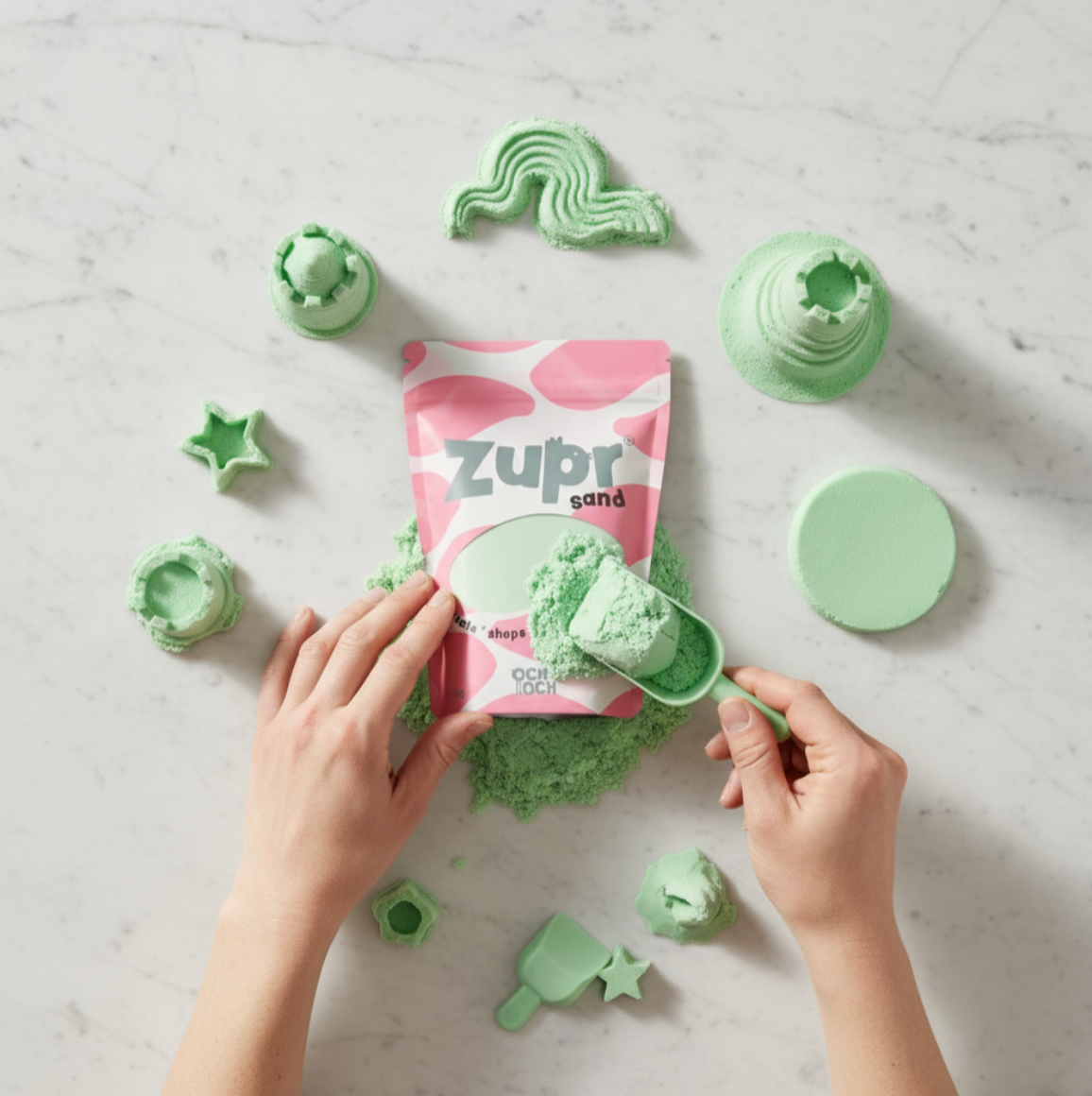 Zupr Sand | 1 KG | Kinetisch zand