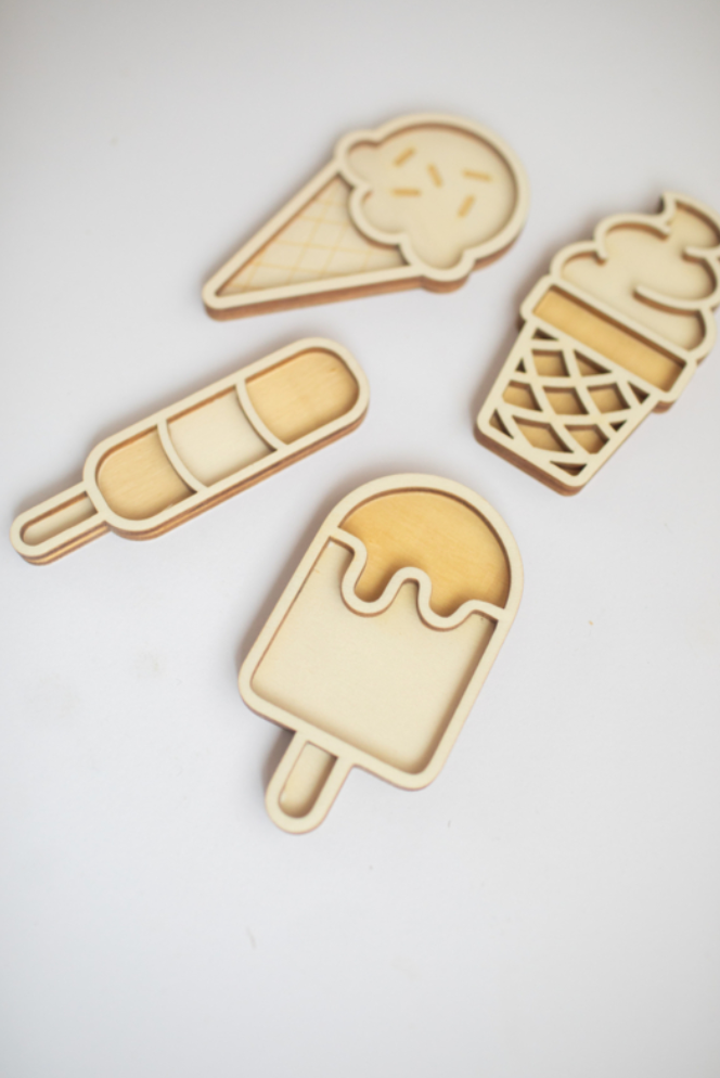 Mini speelset - ijsjes