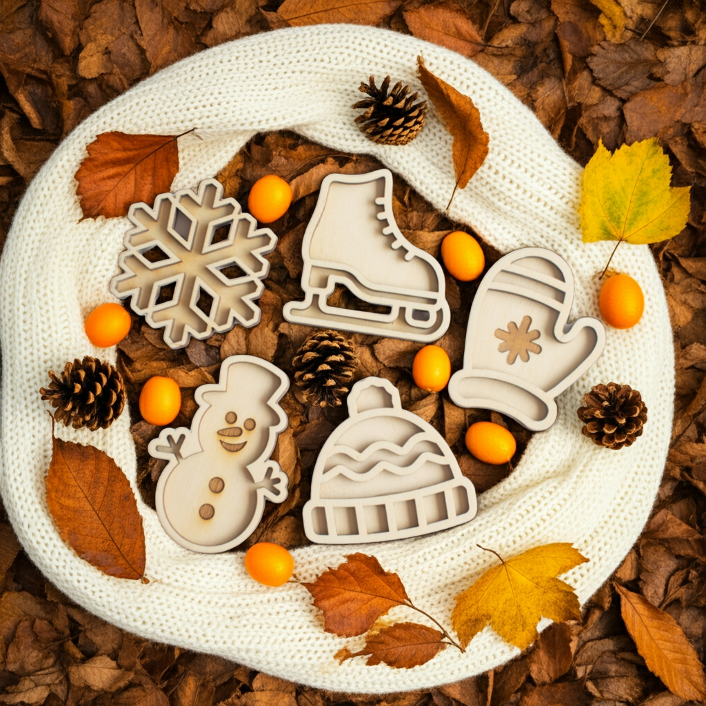 Mini speelset - de winter