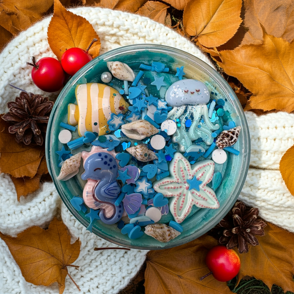 Natuurlijke klei - deep blue sea