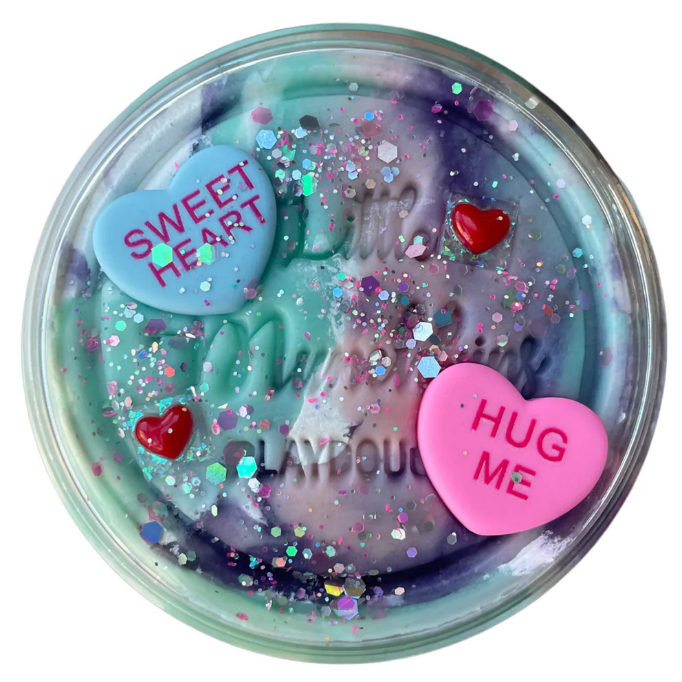 Natuurlijke klei - Love Hearts